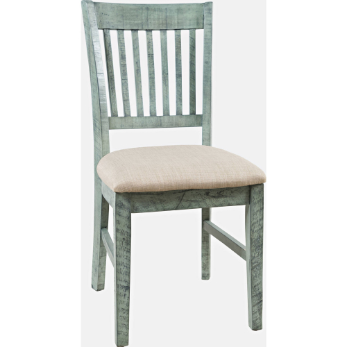 Rustic Shores Office Chair in Distressed Surfside & Fabric